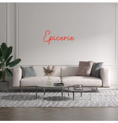 Custom text: Epicerie